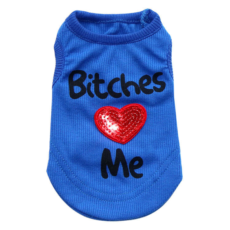 Pet Supplies Dog Clothing Pretty Girls Love My Pet Vest - omaiii