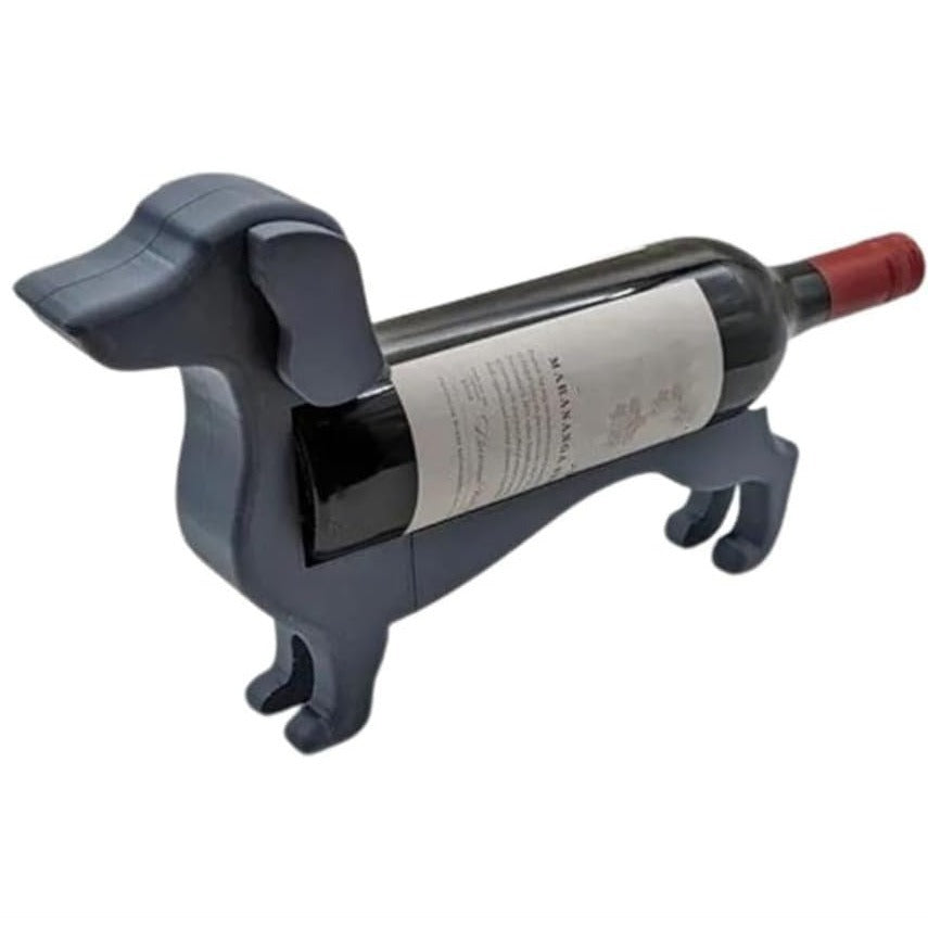 Simple And Creative Home Sausage Dog Wine Bottle Rack Kitchen Gadgets - omaiii